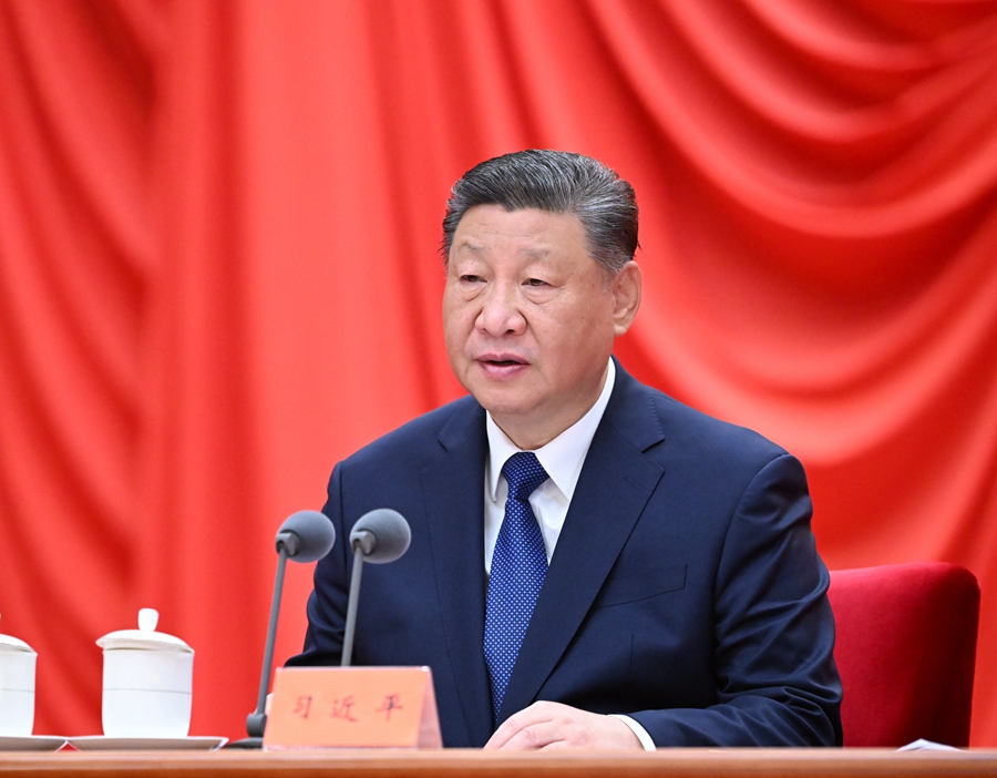 ??1月6日，中共中央總書記、國家主席、中央軍委主席習(xí)近平在中國共產(chǎn)黨第二十屆中央紀(jì)律檢查委員會第四次全體會議上發(fā)表重要講話。